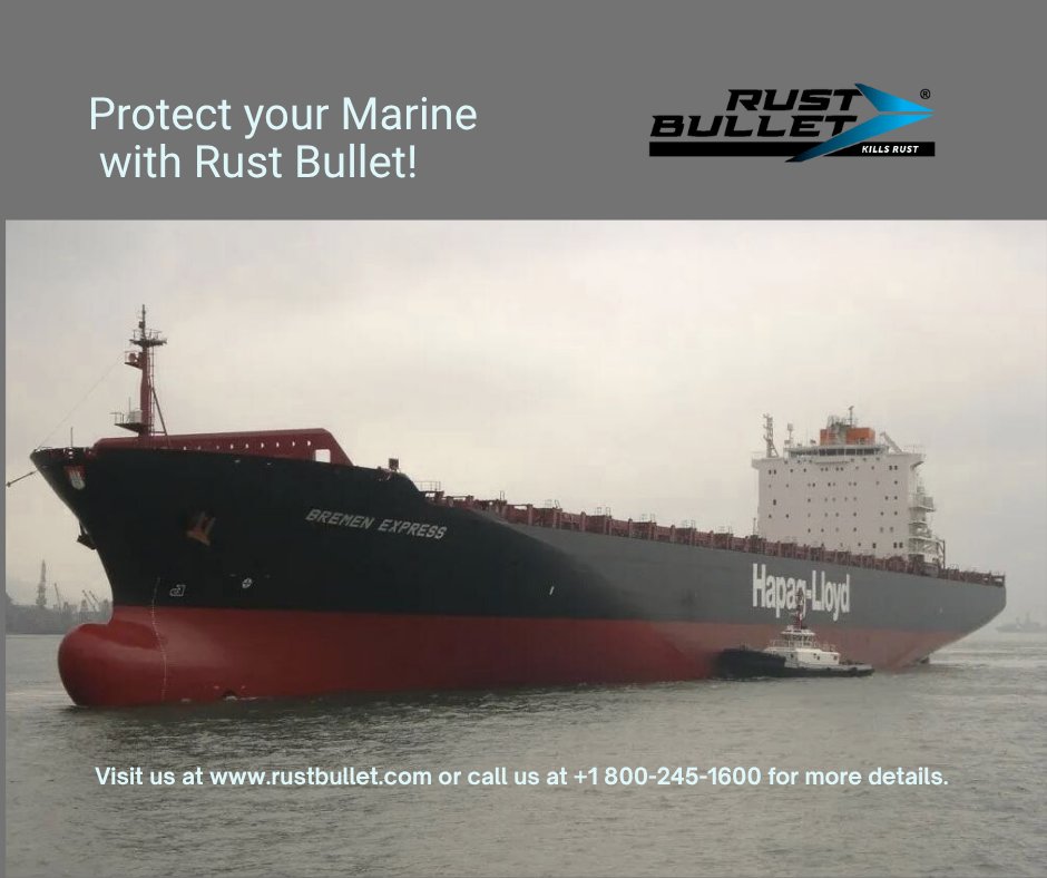 rustbullet's tweet image. ⚓ Saltwater? Rustproof! Rust Bullet protects boats and marine gear from corrosion — Safeguard your marine equipment and keep your vessel seaworthy!
#MarineProtection #BoatCare #RustBullet
rustbullet.com/marine/