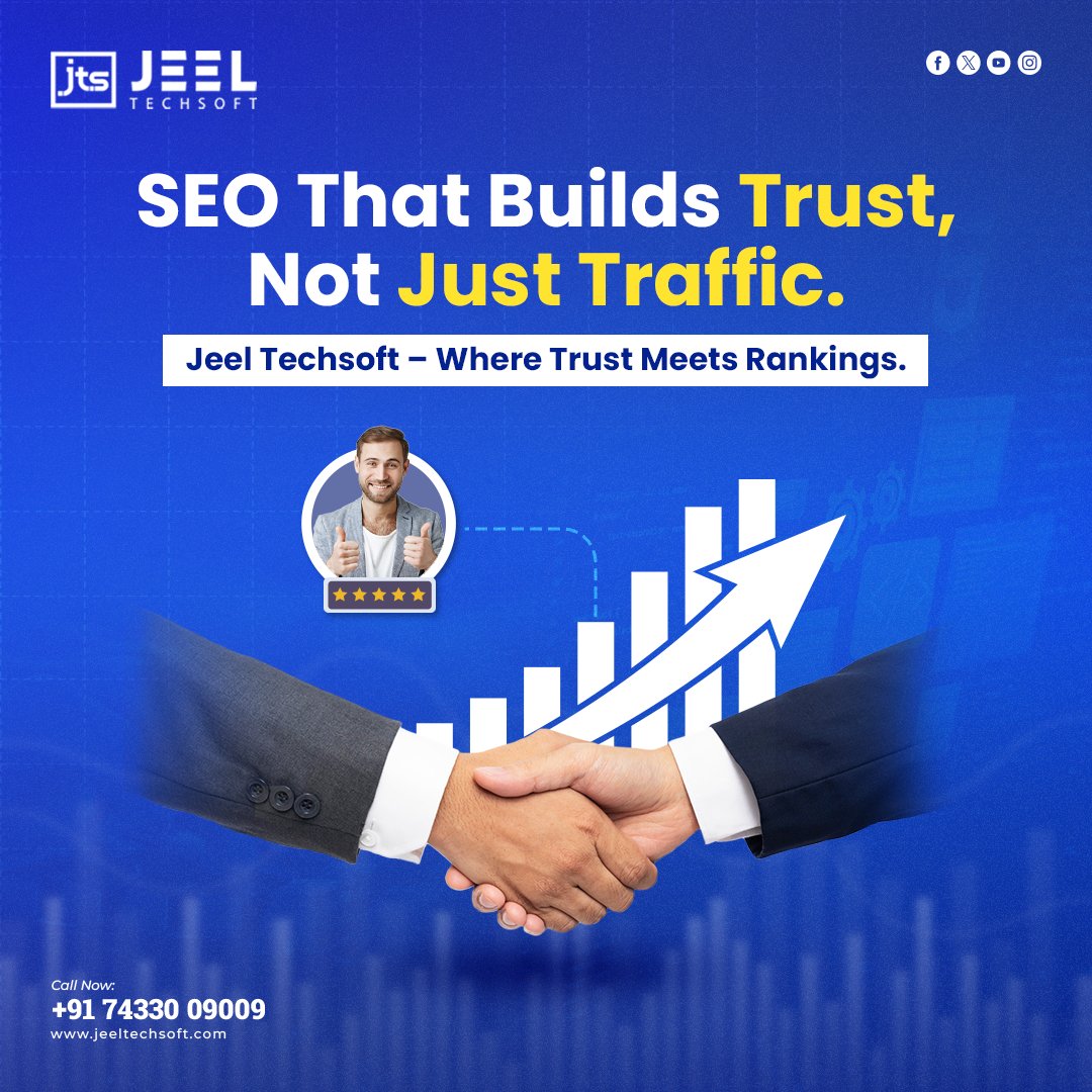JeelTechsoft's tweet image. Traffic without trust means nothing. 💡
At #JeelTechsoft, we craft SEO strategies that attract clicks 💻 and turn them into loyal customers 🤝.

✨ Real results. Real growth. Real connections.
🔗 jeeltechsoft.com/digital-market…

#SEOCompany #DigitalMarketing #SEOStrategy #BusinessGrowth