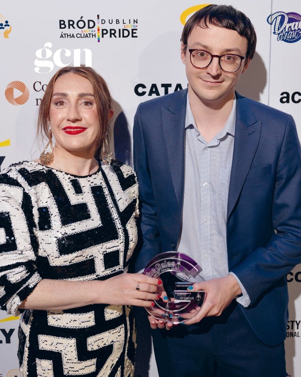 After publishing a three-part series of articles on Ireland’s trans healthcare system for The Journal, Conor O’Carroll took home the award for Emerging Journalist at <a href="/TheGalas/">The GALAS LGBTQ+ Awards</a> Awards in October 🗞️ Read more in GCN’s October issue 👉 bit.ly/gcnoct25