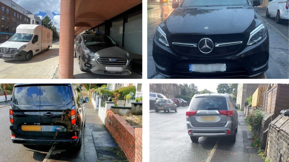 livingstreets's tweet photo. Look away now 🫣 
Next week marks 5 years since the Government closed their consultation on pavement parking and we're still waiting for a decision.

We've received photos from across the UK highlighting pavement parking hotspots. Add your photos here👇 https://t.co/rO3Lat5JTB https://t.co/4on6LHbJhV