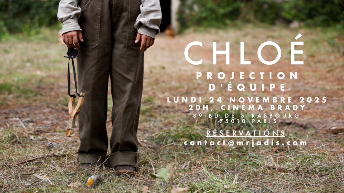 En présence de l'équipe du film : ) 

Un film de Madeline Stephenson, production Mr Jadis - Maison de Production
Avec Dominique Reymond, Rosalie Charrier, Eline Da Silva, Paul Spera, Naomi Blanchard 

Image Vivien Deleuze 

Photo © Kira Vygrivach