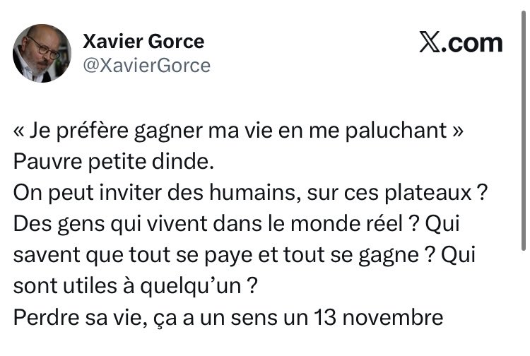 Cassandra_Sntn's tweet image. Voilà ce que ça donne quand une étudiante salariée ose dire sur un plateau que ce n’est pas à ceux qui font tourner la société de se voir imposer une retraite à 64, 70 ans. Merci à tous ceux qui m’ont soutenue et surtout vous inquiétez pas, ces gens n’ont aucune prise sur moi !