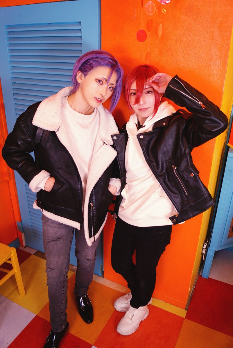 cos BLUE LOCK 🎳
ROUND1 collaboration

御影玲王　令和
千切豹馬　こう
photo by てる