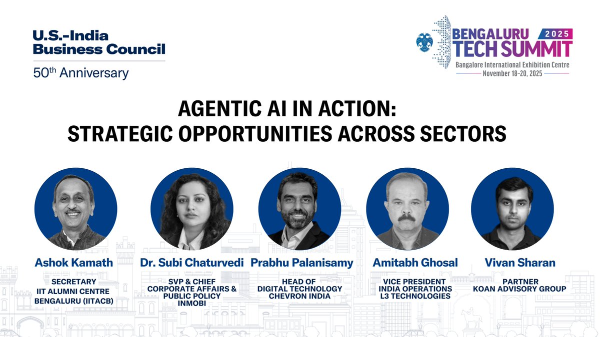 Agentic AI is emerging as one of the most transformative forces across critical sectors—cybersecurity, energy, and defense &amp; aerospace. As part of the road to the India AI Impact Summit 2026, we are hosting a special panel to unpack its strategic implications. 

Industry leaders
