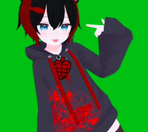 グリーンバックのワールドにログインしてミラーリングで貼り付ければ配信で使えるのではって実験してた