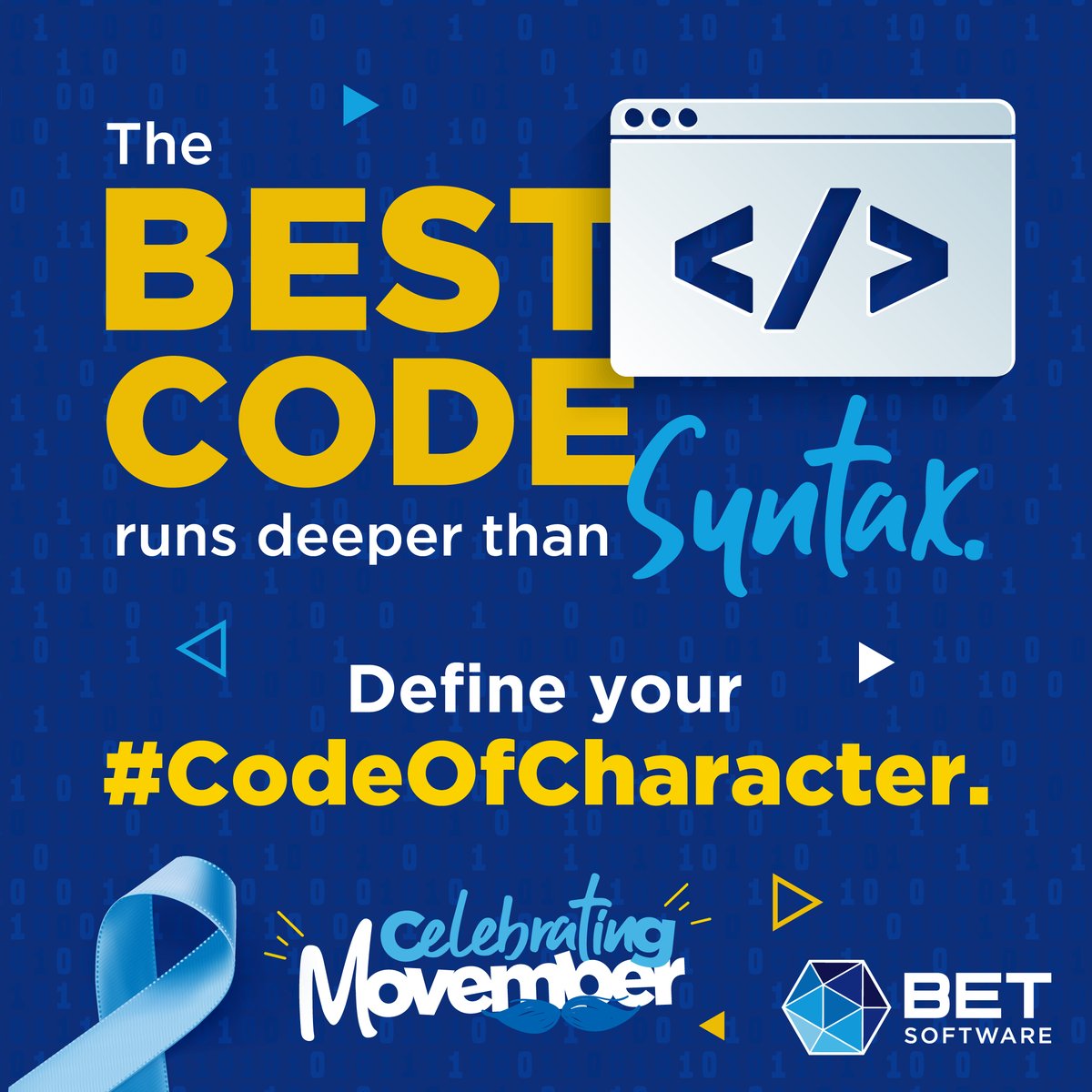 SoftwareBet's tweet image. If your life were a function, what would it return?  Drop your #CodeOfCharacter 
 
def real_men():
    return &quot;__________&quot;
 
#BETSoftware #TechCommunity #MensMonth #CodeOfCharacter