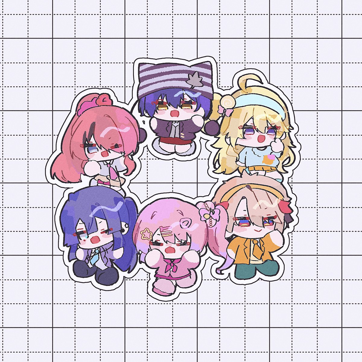 I_7190_I's tweet image. #長尾百景  #もちめるあーと  #SeraPic 
 #画ハク #カルタの絵札  #レインの依頼書 

ダンス部感謝✊🏻💖