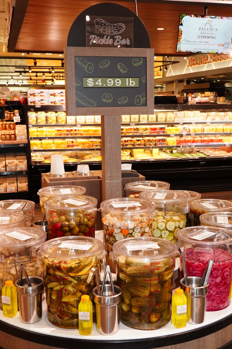 Happy National Pickle Day! 🥒 It's the moment we've all been brining for!

Ditch the jar and dive into a world of crunch at our Pickle Bars. Find our zesty Pickle Bars at select Zallie's Fresh Kitchen locations and let the pickle party begin!