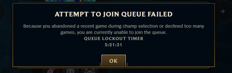 I just want to play ARAM Mayhem???????????????