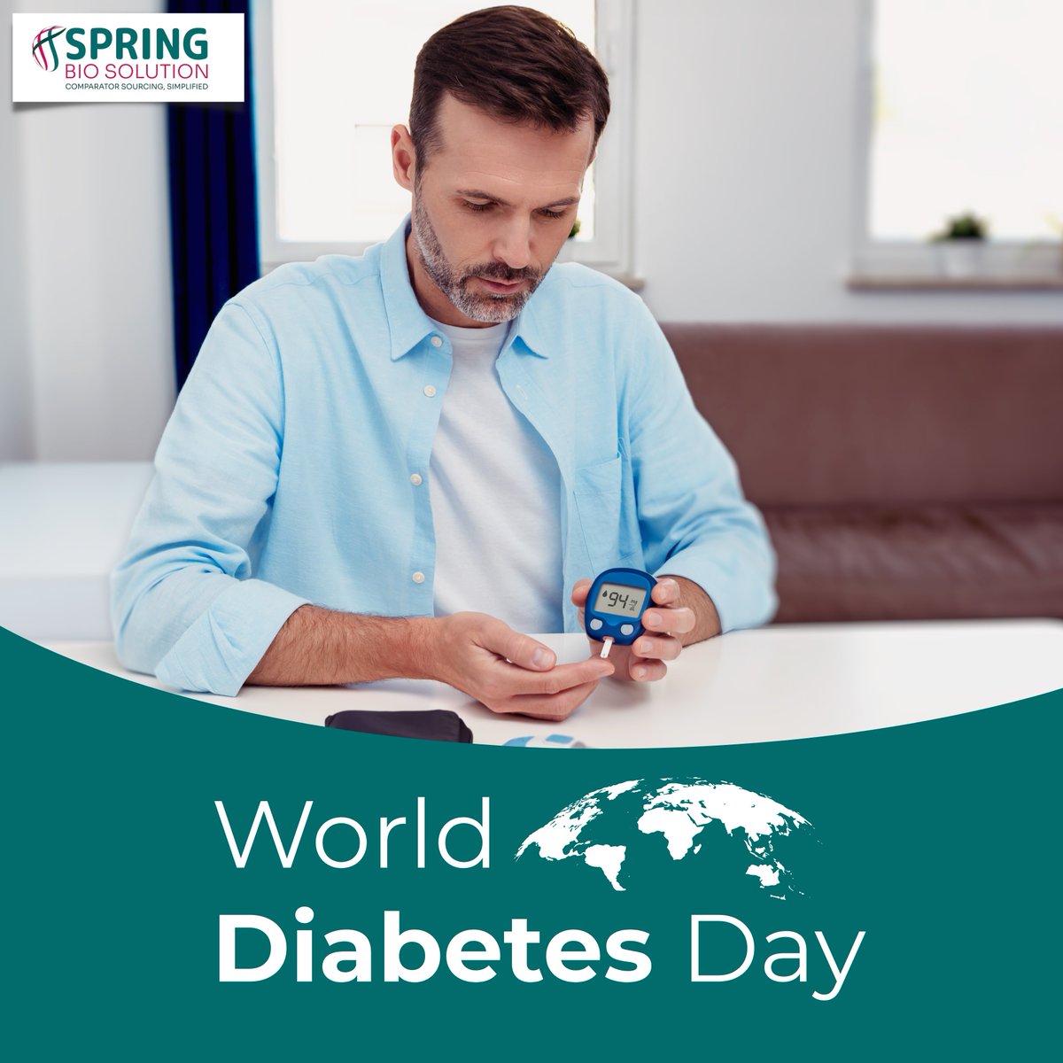 springbiosol's tweet image. When precision matters, every dose counts.
This #WorldDiabetesDay, we reinforce our commitment to reliable comparator sourcing, strong cold-chain logistics, and end-to-end compliance—helping move clinical research toward better diabetes care and outcomes.
#SpringBioSolution