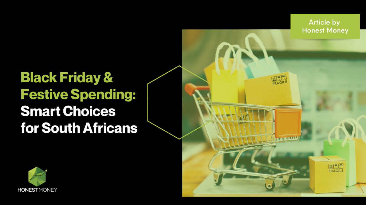 [New Article]
Black Friday &amp; Festive Spending: Smart Choices for South Africans 
"As the year draws to an end, the shopping buzz grows, especially around the annual Black Friday event and the broader festive season."

Read now: bit.ly/4qOHtHy