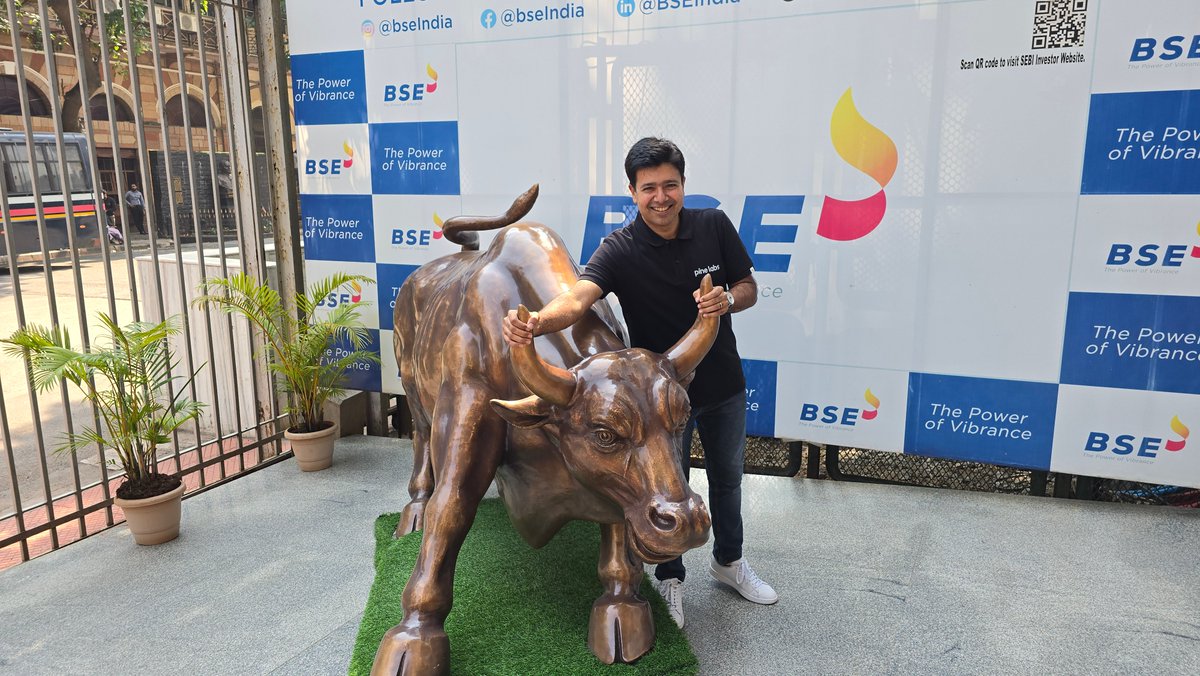 From a casual coffee meeting at Third Wave Koramangala to public listing in 7 years - what an amazing ride it's been with <a href="/Setu_API/">Setu</a> and <a href="/PineLabs/">Pine Labs</a>!

<a href="/nikhilkumarks/">Nikhil Kumar</a> and <a href="/sahilkini/">Sahil Kini</a> -  thank you for the offer in 2018 to join you both on this journey, when Setu was just an idea. The