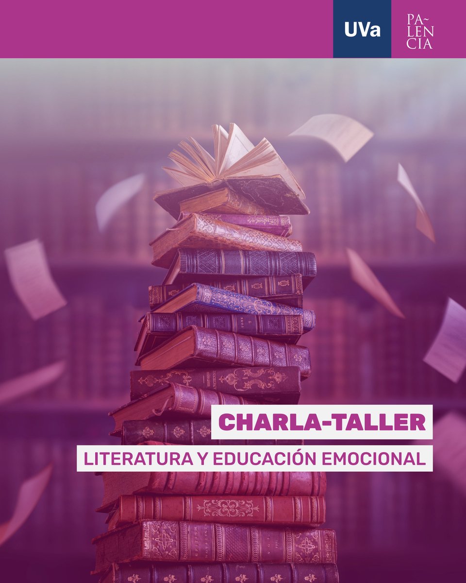 📚✨ El poder de la literatura para sanar y acompañar emociones.

Este martes, 18 de noviembre, María Teresa Gómez Romero nos mostrará cómo la lectura ayuda a superar situaciones de vulnerabilidad. ❤️‍🩹

👉 acortar.link/erIcis

#CharlaTaller #25N #CampusPalencia