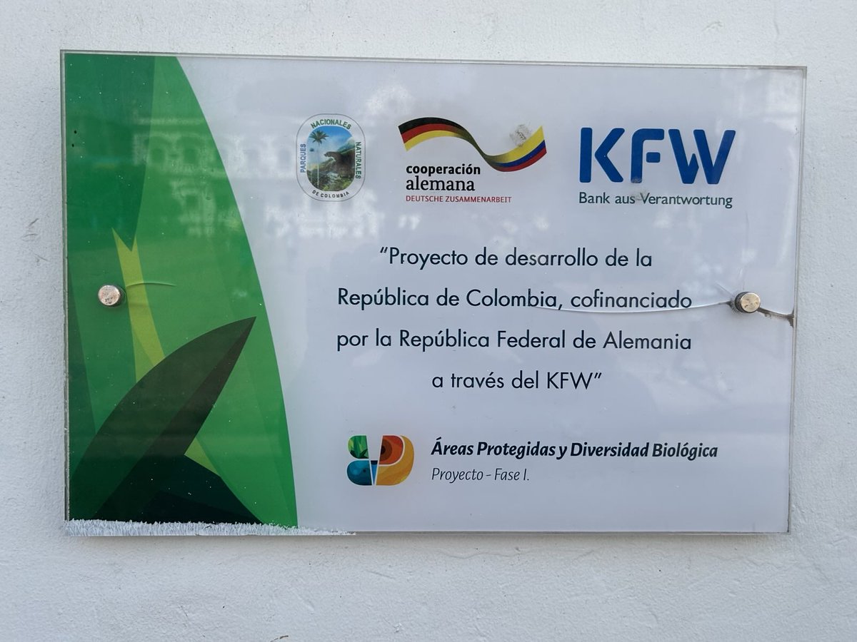 Fuerte presencia de #CooperaciónAlemana en apoyo de <a href="/ParquesColombia/">Parques Nacionales Naturales de Colombia</a> tanto en el entorno de #SantaMarta como en los pueblos palafitos de #LaCiénagaGrande. Vi los preparativos para la reforestación de manglar, reusando plástico para las bases de plántulas.
<a href="/KfW_int/">KfW</a>