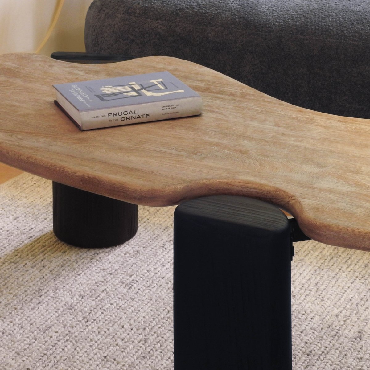 myhomecanvas's tweet image. The undulating form of our coffee table is the perfect landing spot for slow mornings and weekend relaxation.

 Each piece celebrates craftsmanship, pairing warm, natural wood grain with a striking, organic silhouette.  

#coffeetable #Craftsmanship #ModernOrganic #homecanvas