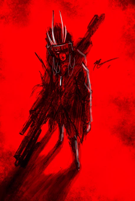 過去絵 #イラスト