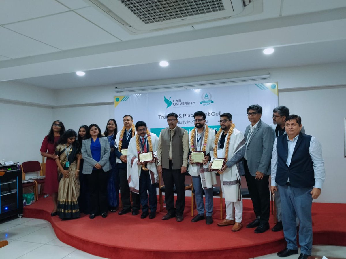 CMR University Training and Placement department has conducted HR Conclave 2025-"Redefining work culture -What Gen Z experts &amp; challenges".