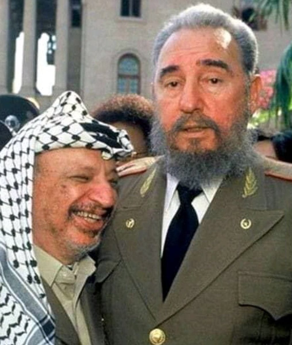 #Fidel (26/07/1972): "Por pequeño que sea un país decidido a defender su independencia, un país decidido a defender su causa, no lo puede aplastar, no lo puede derrotar ninguna guerra represiva, ninguna técnica, ningún bombardeo, ningún crimen de guerra". #CubaConPalestina