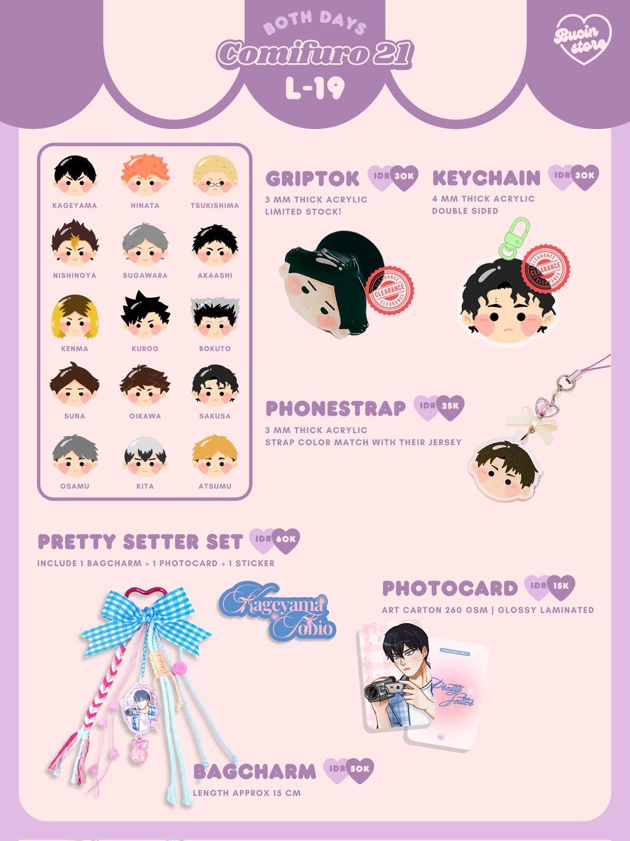 ૢ 𝐁𝐮𝐜𝐢𝐧 𝐒𝐭𝐨𝐫𝐞 ✧∘* CF21 L-19 tweet media