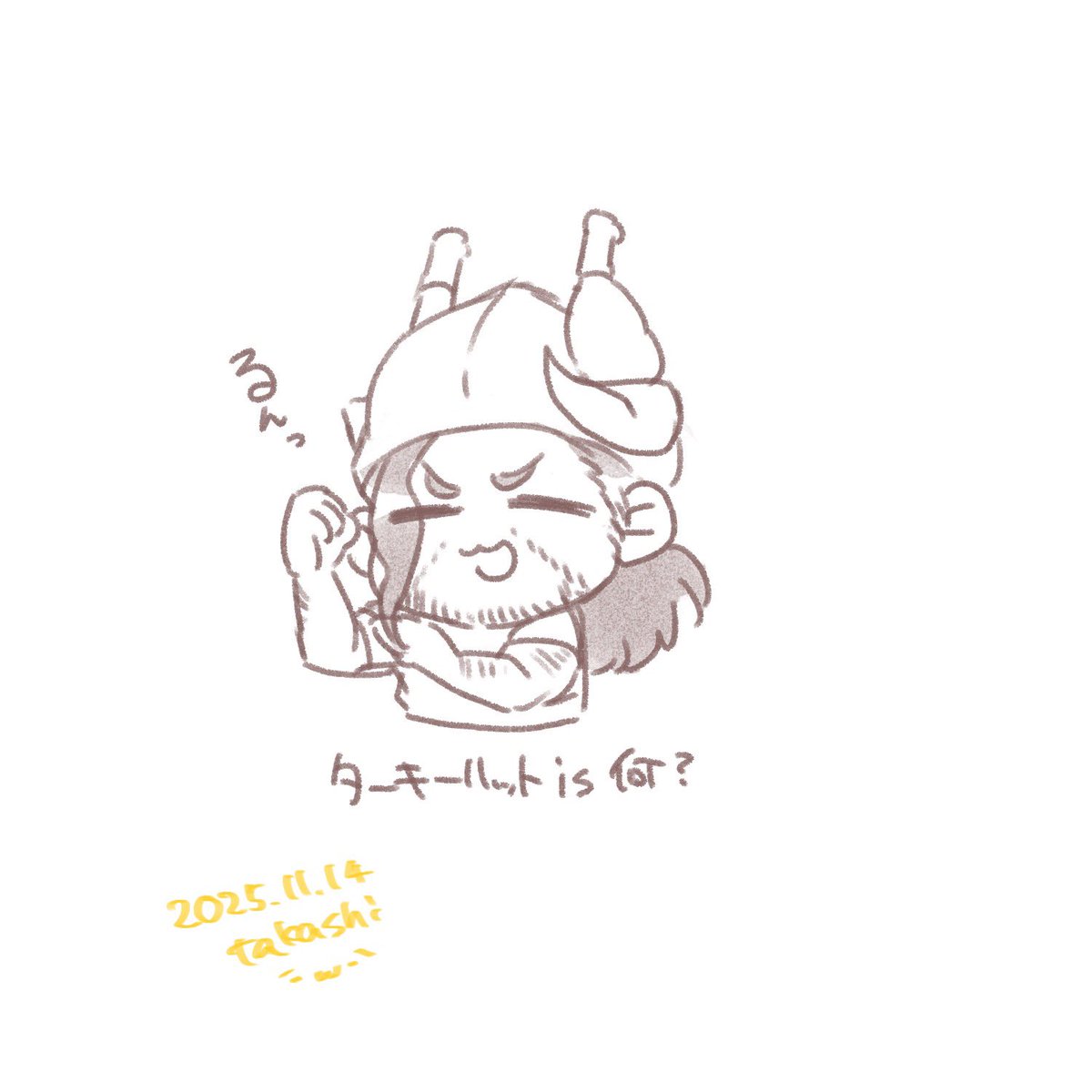 クリスマスまだ先だけど面白かったので描いた