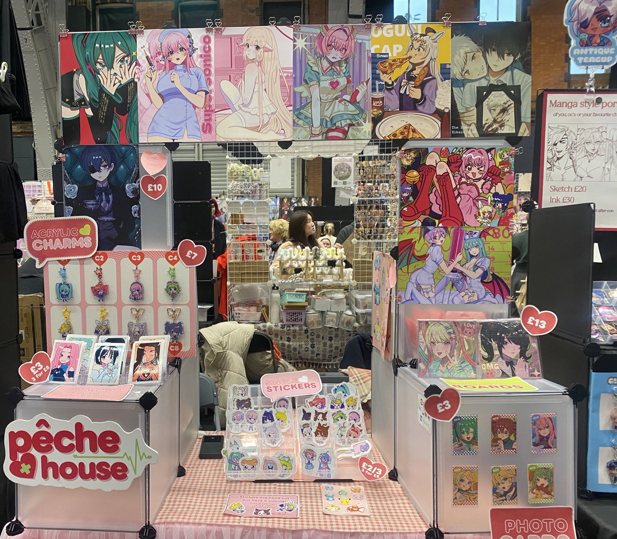 all set up for hyper Japan !!!!!