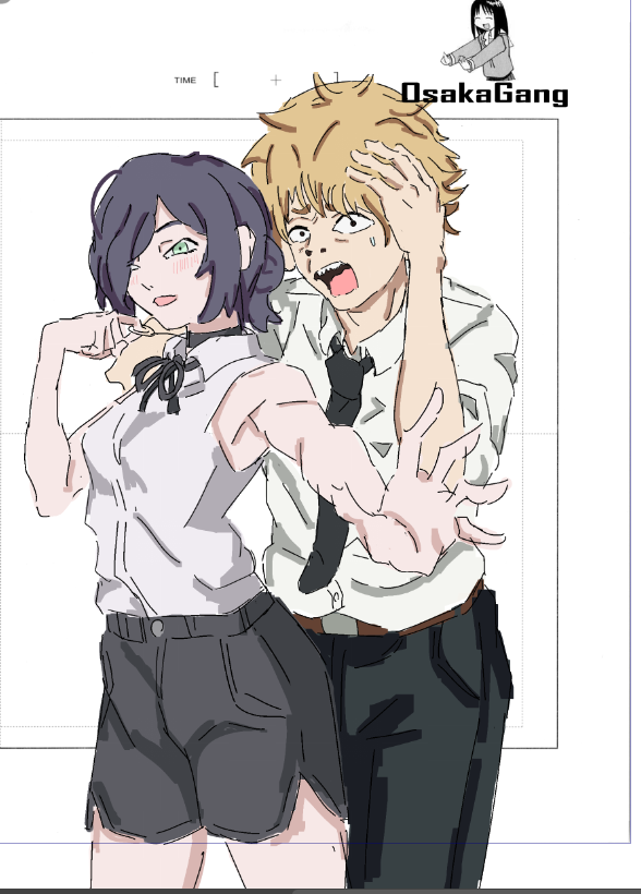 Chainsaw man doodling 
#rkgk #chainsawman