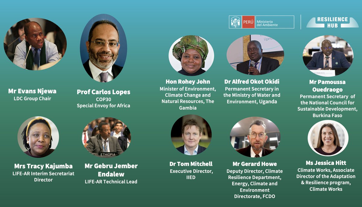 Starting in a few minutes! If you are at COP30, join us in the Resilience Hub for a networking breakfast followed by the LIFE-AR call-to-action. The event will gather high-level speakers for interesting conversations around the LDC leadership on adaptation and resilience.