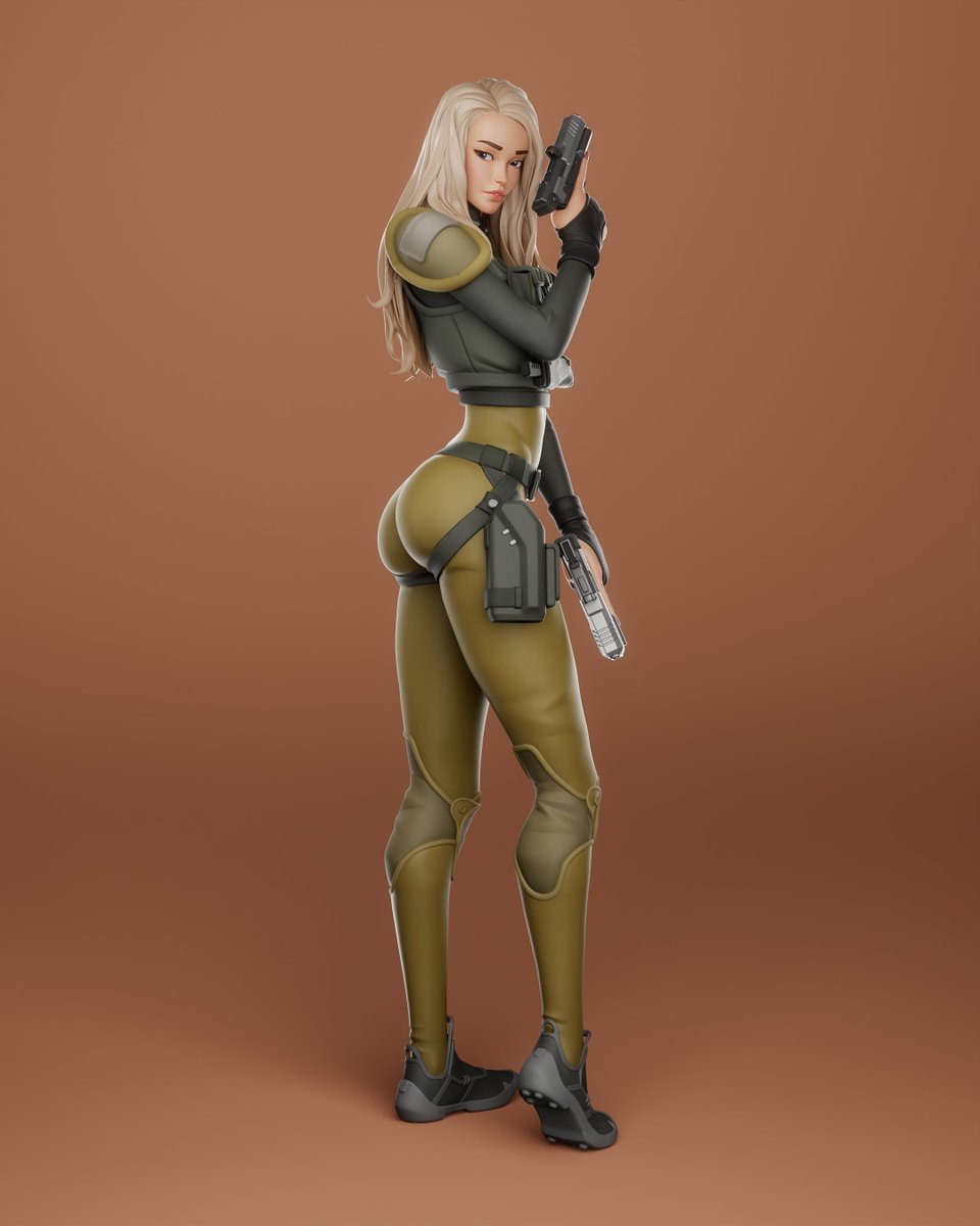 hey guys! 
Here's my new character sculpt - Cadet. Highpoly made in Maya and Zbrush, rendered in Marmoset 5

#stylized #3DCharacter #stylizedcharacter