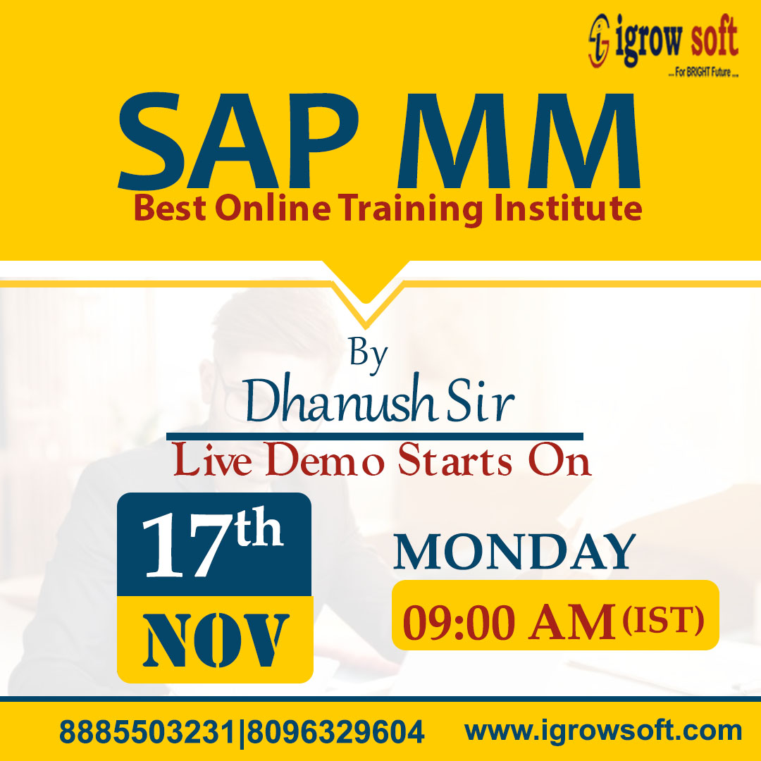 igrowsoftindia's tweet image. Best SAP MM Training by Dhanush Sir Igorwsoft
Visit:igrowsoft.com/sap-mm-trainin…
Call Us:+918885503231|8096329604
Email: igrowsoft.yours@gmail.com

#sapmmtraining
#sapmmtraininginstituteinameerpet
#sapmmtraininginhyderabad