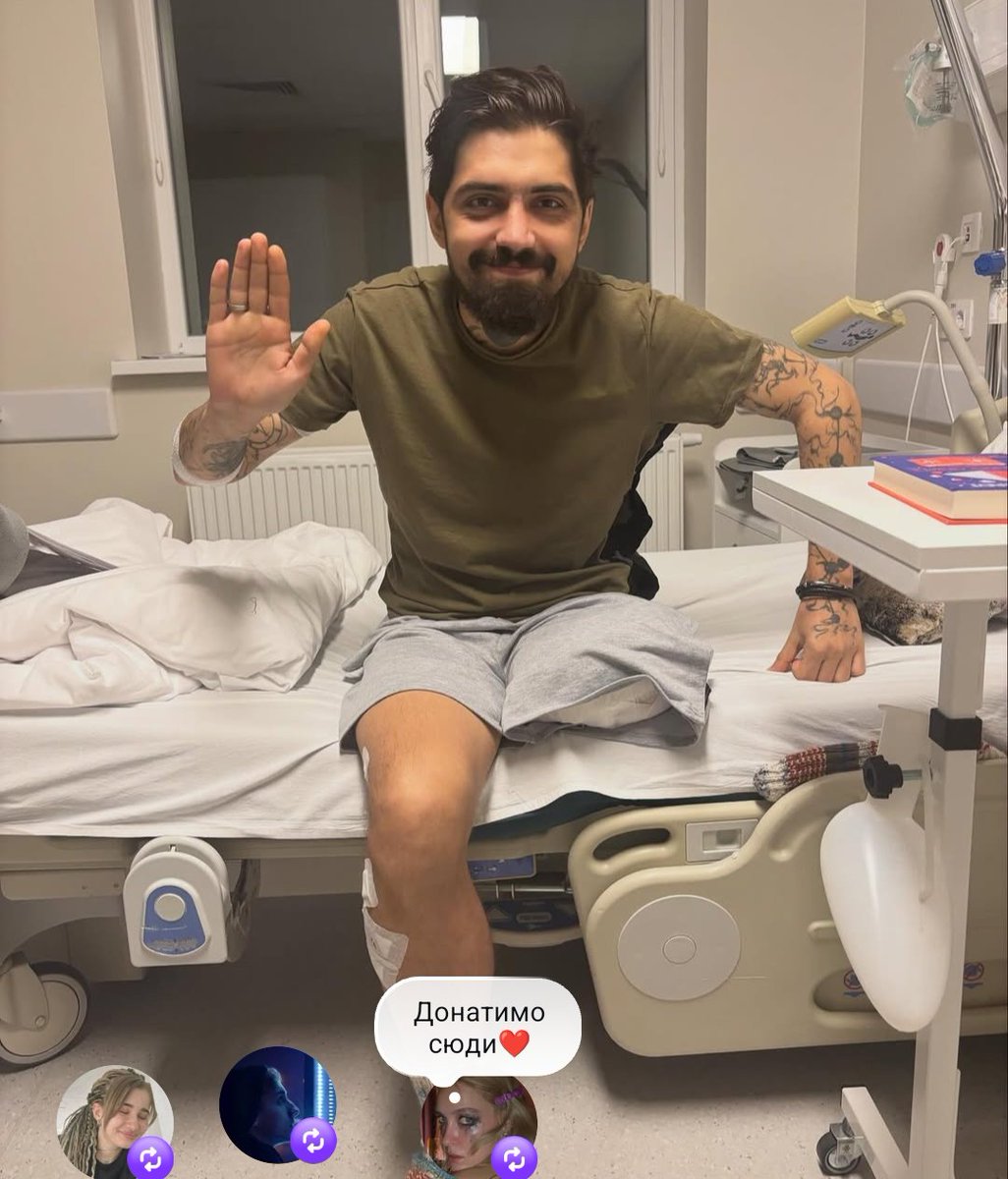 LeRenardGrande's tweet image. Ще один хороший кент втратив ногу, кому тільки Вітя не наливав (всім наливав). 

Закиньте пару гривень на реабілітацію: send.monobank.ua/jar/471M2sBENZ