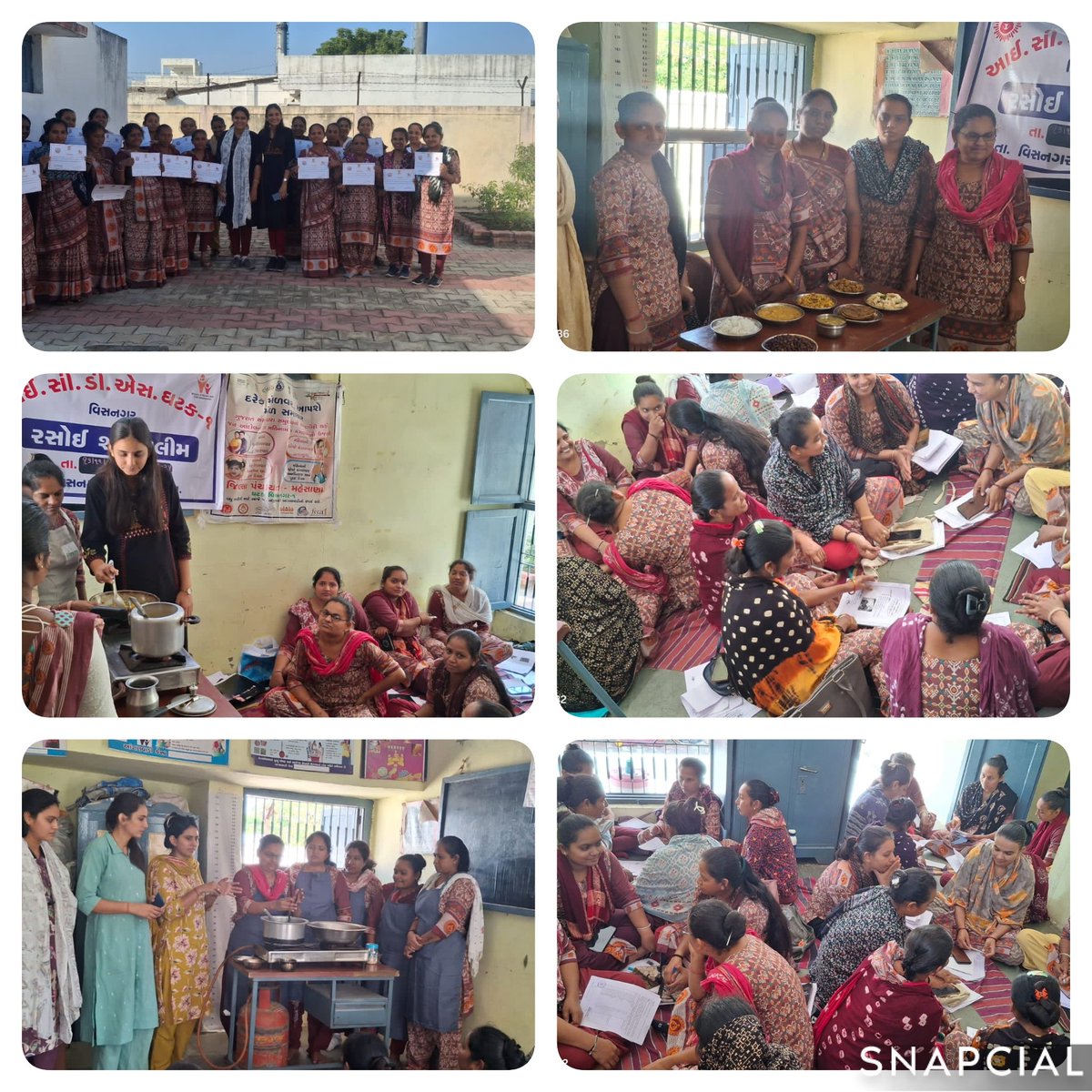 ઘટક વિસનગર માં બે દિવસ રસોઈ શો તાલીમ યોજવામાં આવી.
<a href="/CMOGuj/">CMO Gujarat</a> 
<a href="/CollectorMeh/">Collector Mehsana</a> 
<a href="/WCDGujarat/">Women & Child Development, Govt of Gujarat</a> 
<a href="/manisha_vakil/">Dr. Manisha Vakil</a> 
<a href="/WCDGujarat/">Women & Child Development, Govt of Gujarat</a> 
<a href="/CollectorMeh/">Collector Mehsana</a> 
<a href="/ddo_mehsana/">DDO Mehsana</a> 
<a href="/POICDSMehsana/">ICDS PO MEHSANA</a>