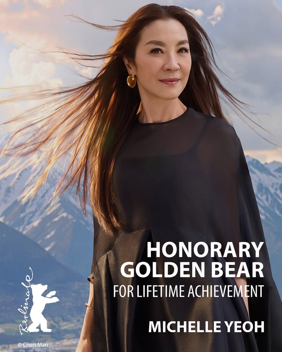 양자경이 제76회 베를린 국제 영화제에서 명예 황금곰상(평생 공로상)을 수상합니다.

이 상은 2026년 2월 12일 베를린 영화제 개막식에서 수여될 예정입니다.

(berlinale.de/en/2026/news-p…)