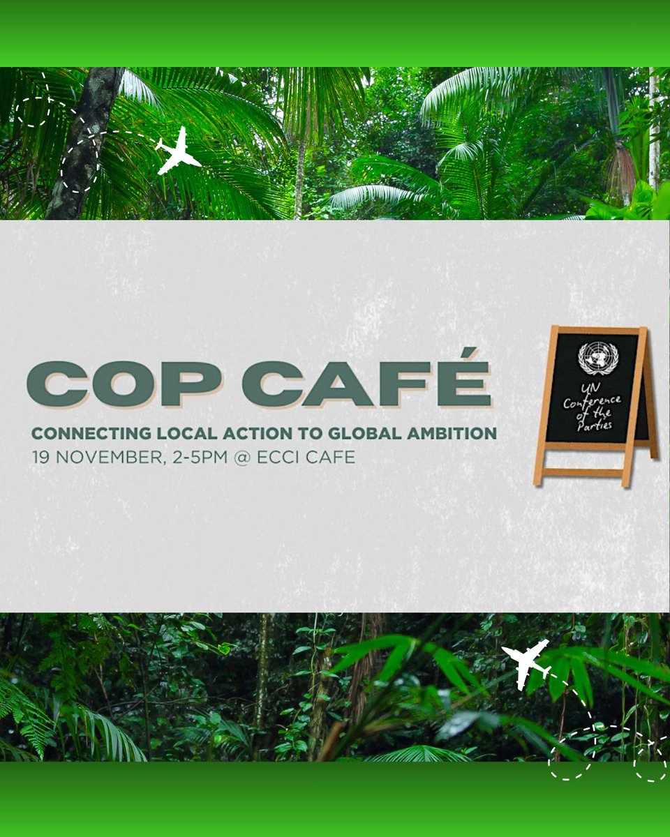 eusci's tweet image. Bom dia! #COP30 might be happening in Brazil 🇧🇷… but @edinburgh-uni.bsky.social is bringing the climate convo to you!

Join Edinburgh Earth Initiative&apos;s COP Café event on Wednesday, 19 Nov (2–5pm) in the Old Café at ECCI

Register for FREE: eventbrite.co.uk/e/cop-cafe-con…

#ScienceComm