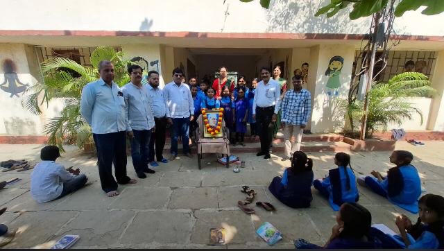 पंडित जवाहरलाल नेहरू यांची जंयती बालदिन म्हणून साजरी  करण्यात आली.