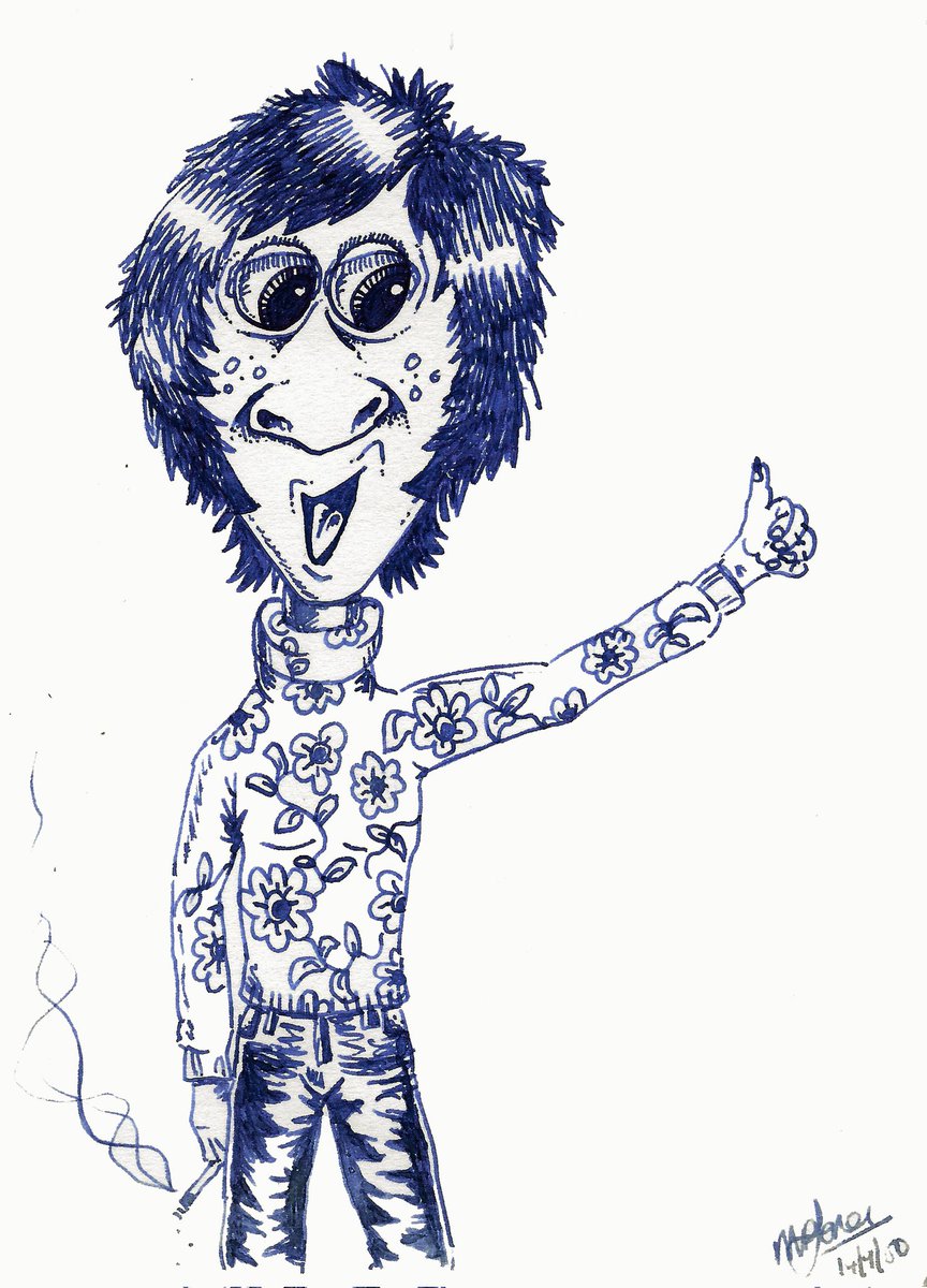 MarkRJones1970's tweet image. From this, to this, to THAT! - Part 32 - Crazy Dave.
Source: Ink drawing, 2000.
#GoogleGemini #GrokAI