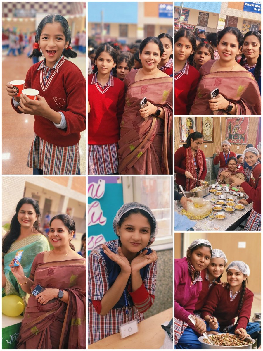 GgsssWpn's tweet photo. #childrensday 

"बाल दिवस पर GGSSS WEST PATEL NAGAR (1516141) स्कूल के बच्चों ने फूड स्टॉल और मज़ेदार गेम्स के साथ पूरे माहौल को रंगीन बना दिया। बच्चों की मुस्कान ही हमारी सबसे बड़ी सफलता है!" https://t.co/8MvGOjB754