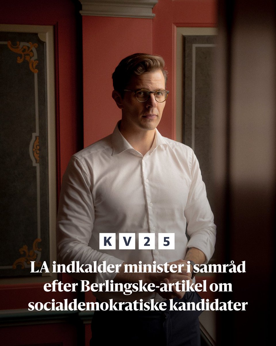 Berlingske har beskrevet, hvordan flere socialdemokratiske kandidater til kommunalvalget trækker tråde til et tyrkisk moskenetværk, der ifølge eksperter er tæt forbundet med den tyrkiske regering.

Nu indkalder Liberal Alliance ministeren til samråd.

berlingske.dk/politik/la-ind…