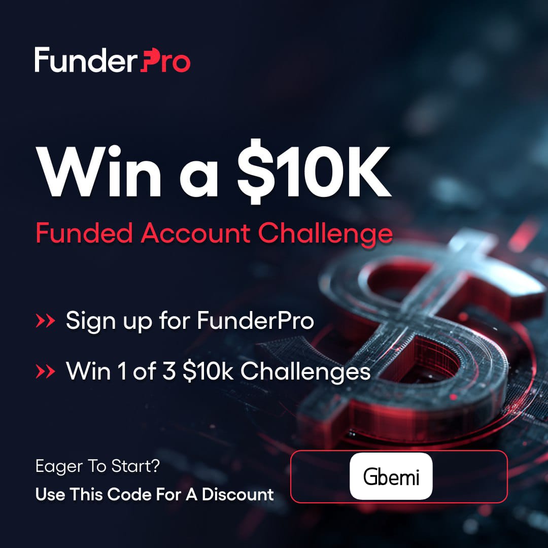 🎁3x10k ACCOUNTS GIVEAWAY

Must:
🔹Follow <a href="/FunderProfx/">FunderPro</a> <a href="/Gbemhi_Trades/">Gbemi_Trades📊</a> <a href="/daniel_trades1/">Daniel🥷</a> <a href="/ClassifiedGT_/">𝕔𝕝𝕒𝕤𝕤𝕚𝕗𝕚𝕖𝕕𝕘𝕠𝕝𝕕𝕥𝕣𝕒𝕕𝕖𝕣 ✪</a> 
🔹Like, retweet &amp; tag 3 friends
🔹Create an account with this link funderpro.cxclick.com/visit/?bta=421…
🔹Turn on marketing notifications on your dashboard

 Winners selected by Funderpro