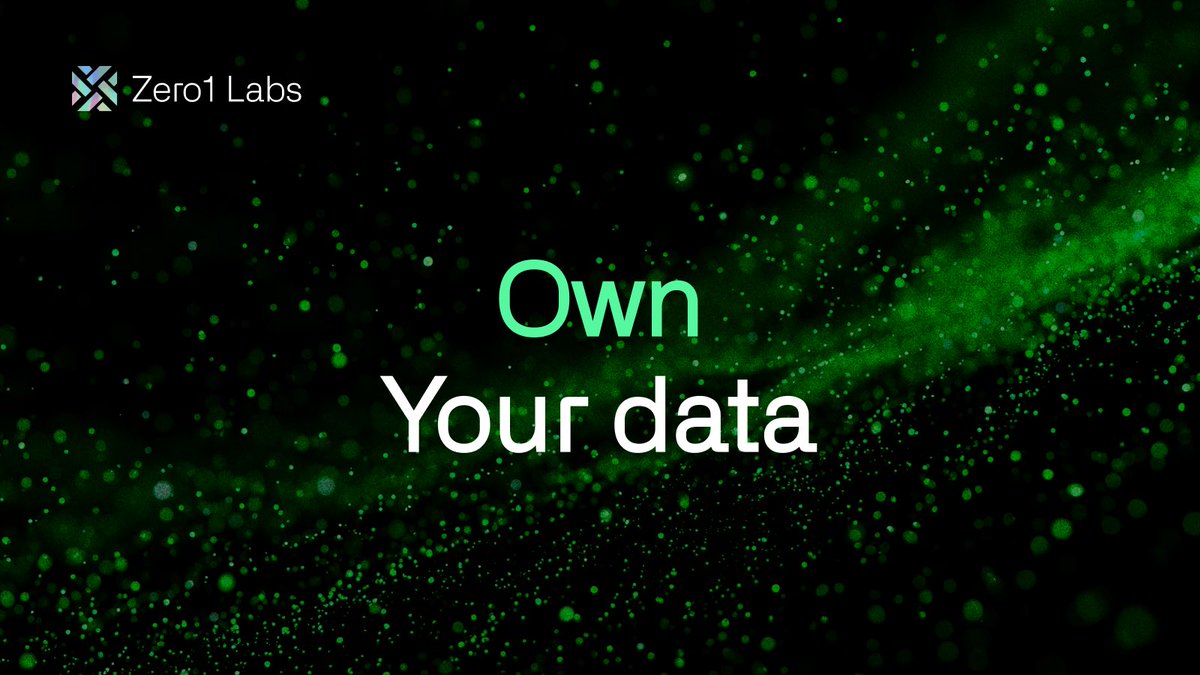 zero1_labs's tweet image. Modern AI systems all face the same foundational challenge: data ownership.

Zero1 Labs is building fully compliant, decentralized infrastructure that supports clear consent, fair participation, secure usage, and transparent model rights.

A future of truly collaborative AI…
