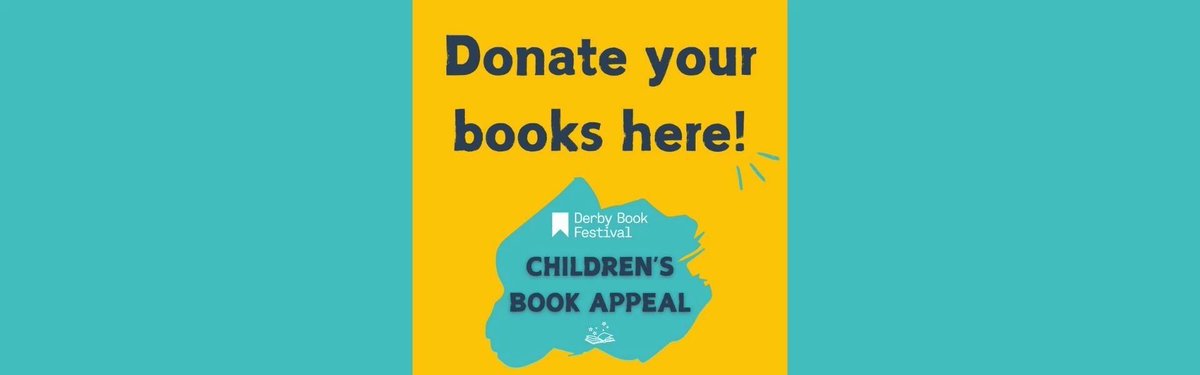 MorleyHayes's tweet photo. Have #books your kids have outgrown? From 10 - 16 Nov, you can drop them off @MorleyHayes #hotelreception or #eventsoffice for @DerbyBookFest #ChildrensBookAppeal! Books should be for under 11s and in good condition. Thank you! https://t.co/PpzHXlPIyY