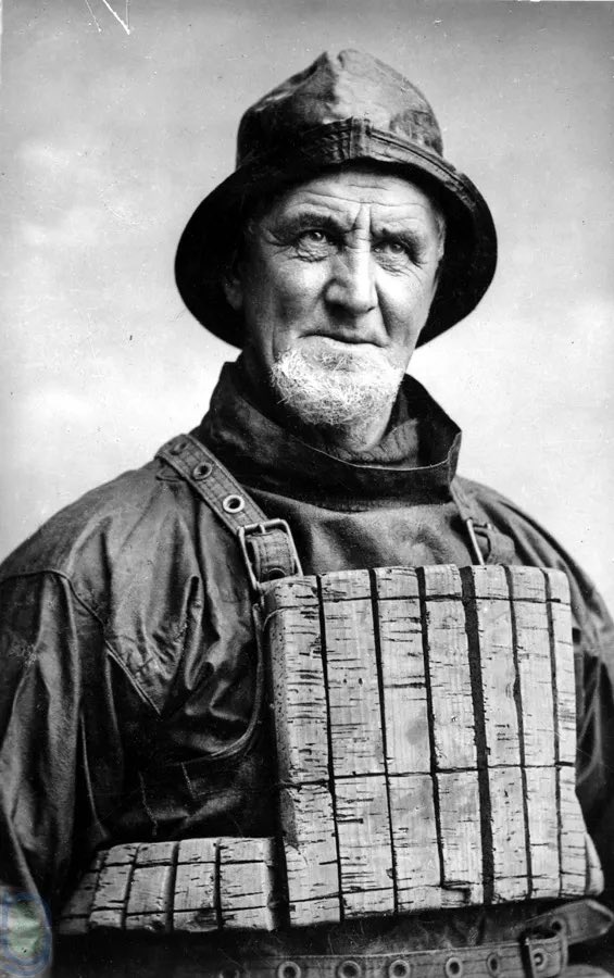 <a href="/jomickane/">🤍𝕁𝕆🤍</a> This is my wife’s ancestor John Owston, coxswain of the Scarborough lifeboat for 40 years, during which time he was involved in saving 230 lives. I’m pretty sure he never asked a single one their nationality before he took them to safety. Shame on you.