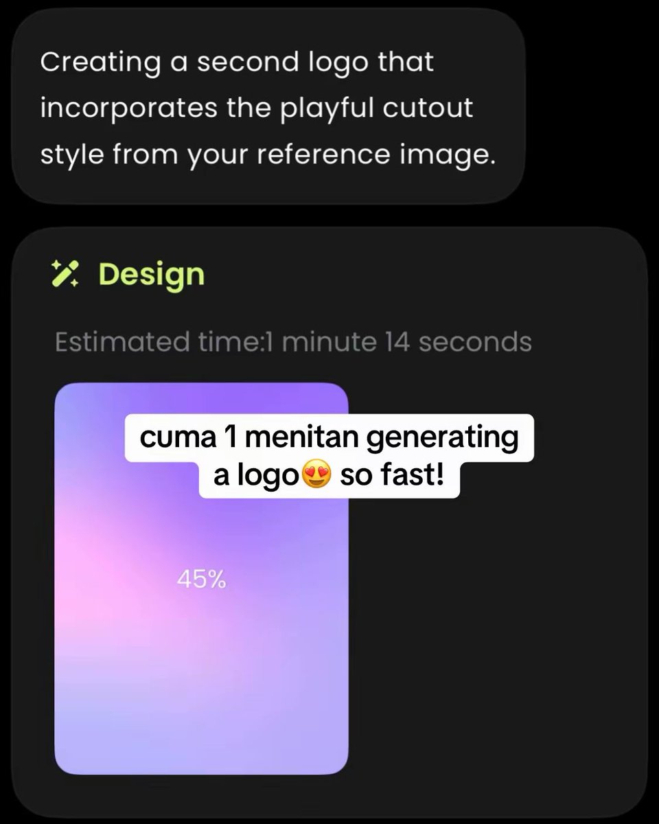 devolyp's tweet image. #SeandainyaAkuDesainer Ep. 2 Bikin logo modal prompt &amp;amp; image references #XDesign #AIAgent #BrandDesign