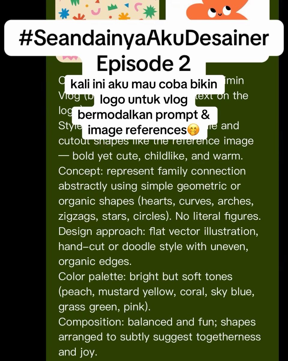 devolyp's tweet image. #SeandainyaAkuDesainer Ep. 2 Bikin logo modal prompt &amp;amp; image references #XDesign #AIAgent #BrandDesign