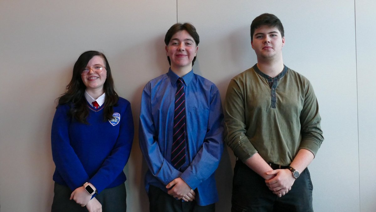 Our Colaiste Chiarain Student Council members were delighted to attend the regional <a href="/issu4u/">Irish Second-Level Students' Union (ISSU)</a> student council  meeting along with students from other schools. 
Thanks to Luke Daly for his talk on trade unions