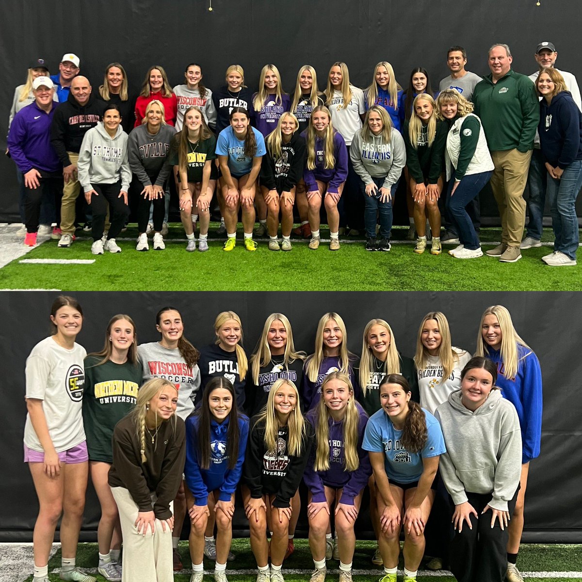 Congrats to the 2026 class that signed this week! More to come!

We celebrated with families at training and the players celebrated with their high schools!

Congrats to all as the journey is only beginning!
#SCWave