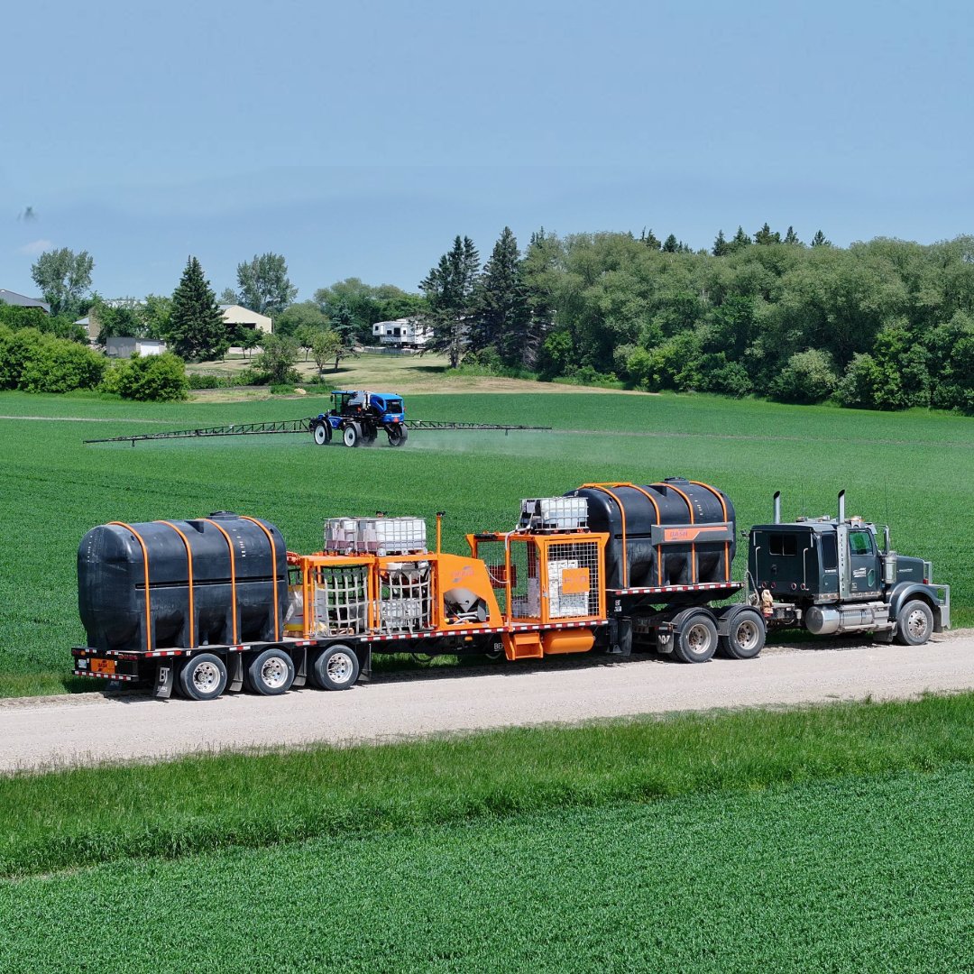 Providing the fastest fills in the industry is one thing...
But pairing speed with unparalleled chemical separation and delivery to protect efficacy in application is the real key to providing your crops with the care they need to get you the most out of your annual investment!