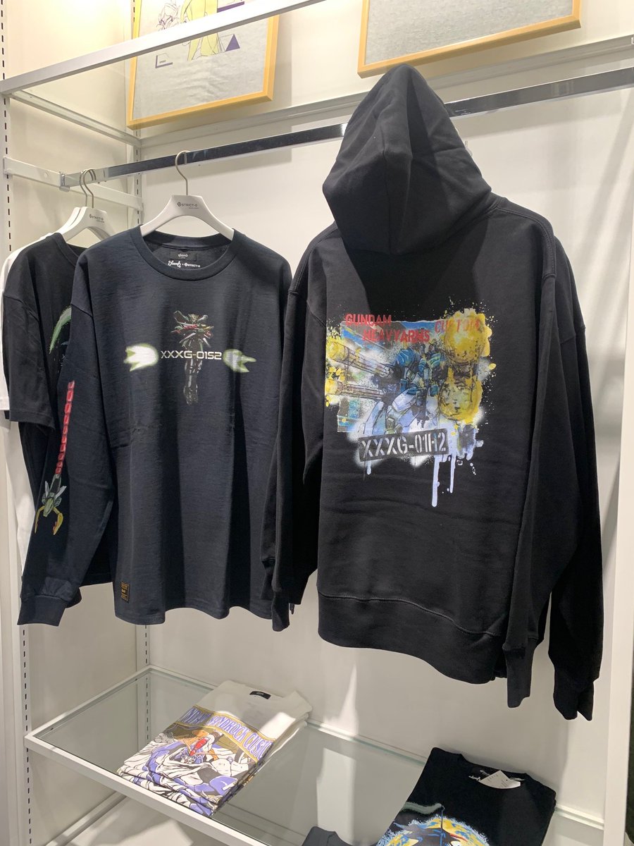 【本日発売！】②

STRICT-G×glamb
『新機動戦記ガンダムW EW』
・ロングスリーブTシャツ アルトロンガンダム
M,L,XL
￥12,100-(税込)

・ガンダムヘビーアームズ改 フーディー
M,L,XL
￥22,000-(税込)

※ウイングガンダムゼロ シャツは12月発売予定です
#GundamWing

STRICT-G お台場店
03-5579-6157