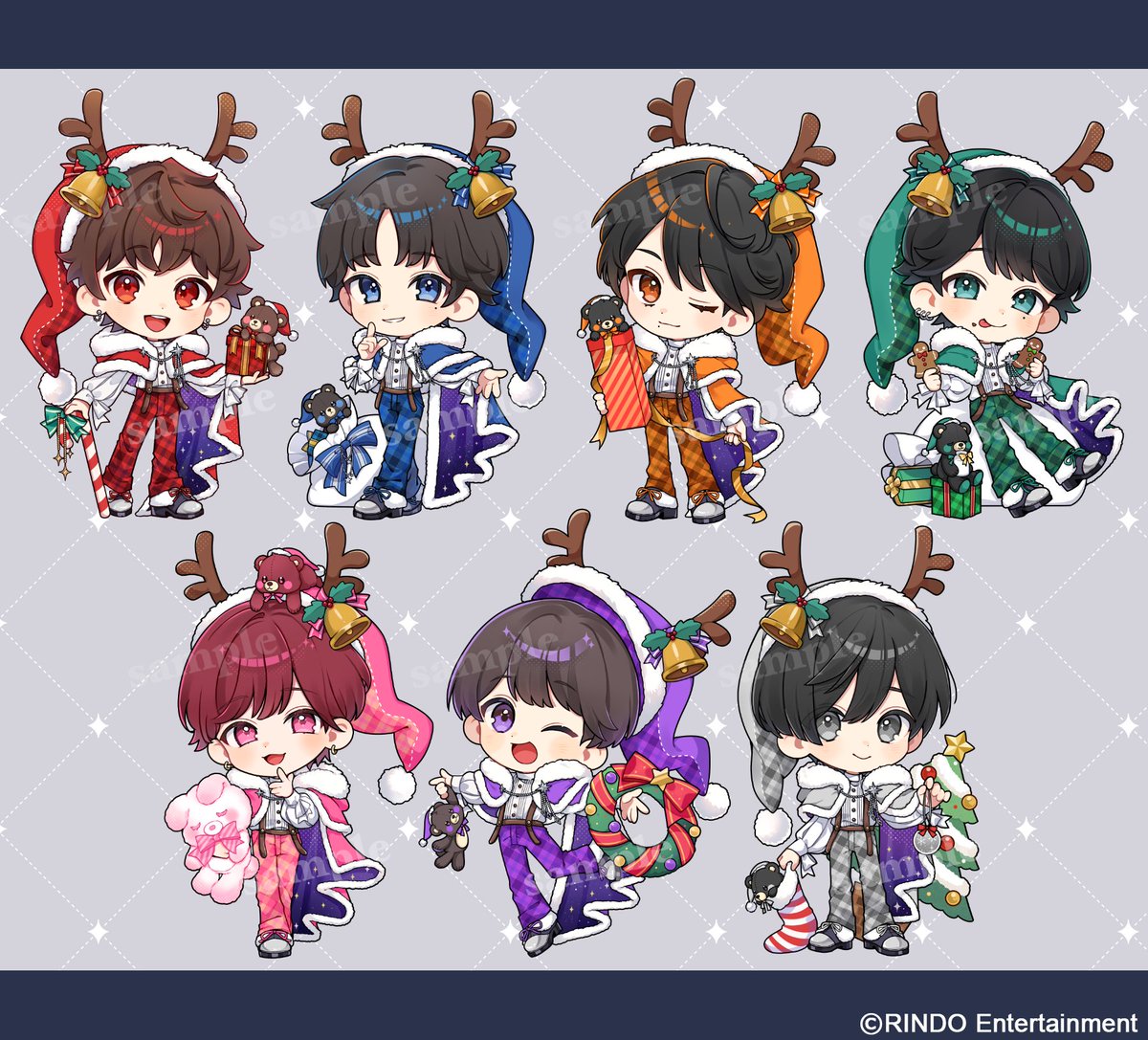 (*)様 RINDO クリスマス Luvless ゆき お仕事】 RINDO Entertainment株式会社様「#Luvless」クリスマスグッズ
