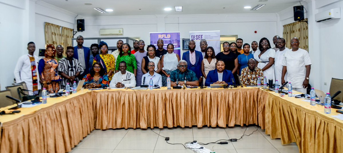 RfldOrg's tweet image. 🔴 LIVE NOW: Regional Training on Early Warning in Africa| Accra, Ghana

We are excited to announce that the Regional Training on Early Warning in Africa is currently underway in Accra, Ghana. The RFLD Team, alongside our partners Hivos, EU SEE (European Union Supporting…