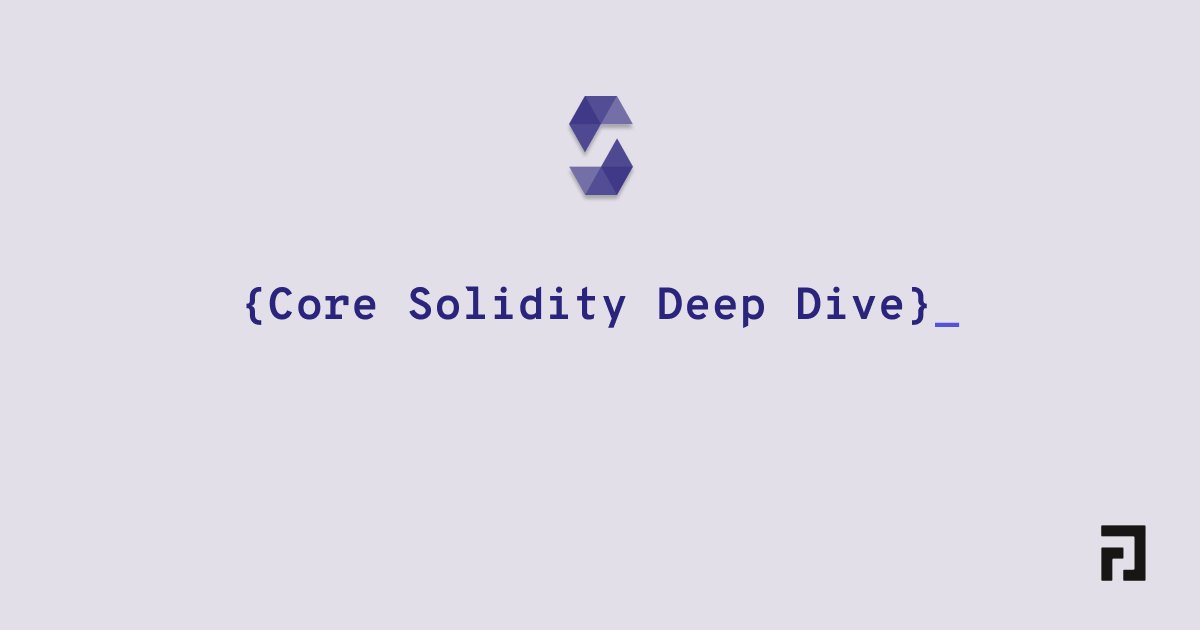 solidity_lang's tweet image. With the Solidity Summit around the corner, we’re releasing the next article in our series on the future of Solidity: &apos;Core Solidity Deep Dive&apos;.
